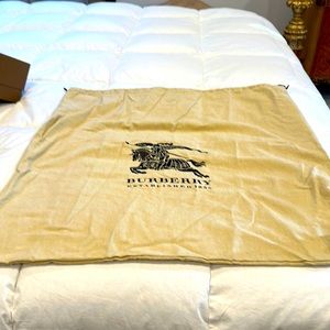 Burberry drawstring dust cover